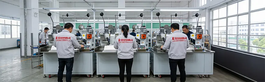 Macchina automatica per crimpatura di fili