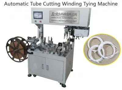 Macchina Automatica Taglio Avvolgi Lega Tubi WPM-02L Thumb