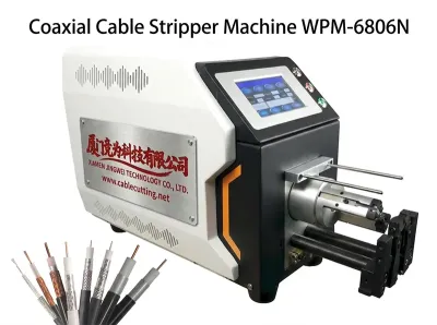 Macchina Spelafili Coassiale Semiautomatica WPM-6806N