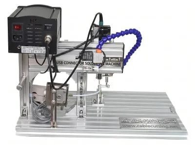Saldatrice Semiautomatica per Cavi USB e Connettori 205H