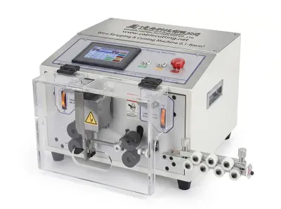 Macchina Spelafili Automatica Touch Screen 0,1-8mm2 WPM-ES