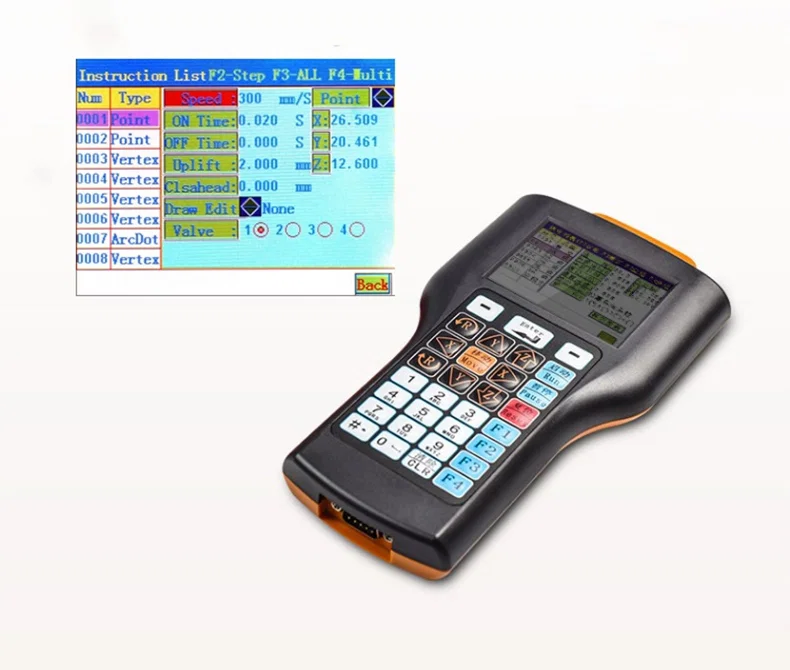 Robot di erogazione di colla a caldo per colla solida, robot dosatore di colla desktop 551 di alta qualità, robot di erogazione di colla a caldo di viscosità