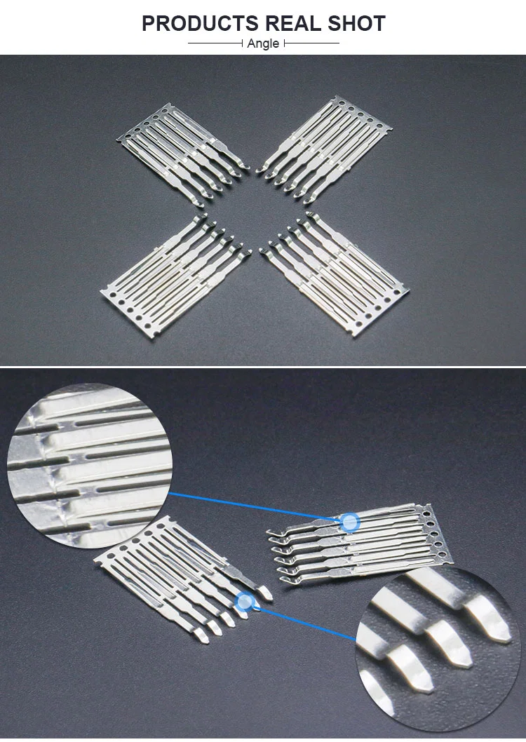 Connettore terminale a saldare per circuito stampato, connettore terminale maschio in ottone, connettore terminale per stampaggio di precisione OEM