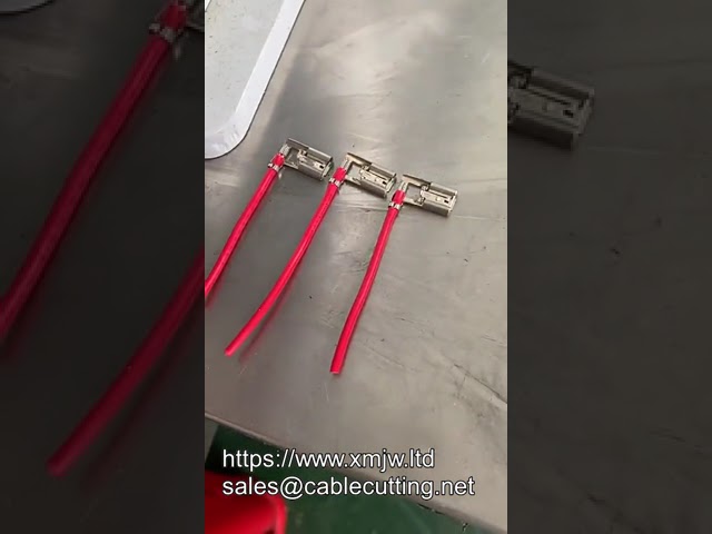 Stampo Applicatore per Crimpatura Terminali Mini OTP False Flag 63mm con Lame - Utensile Professionale per Cavi e Fili