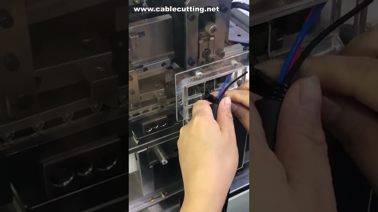 Macchina Crimpatrice e Inseritrice Guarnizioni Fili, Spellatura e Crimpatura Automatica