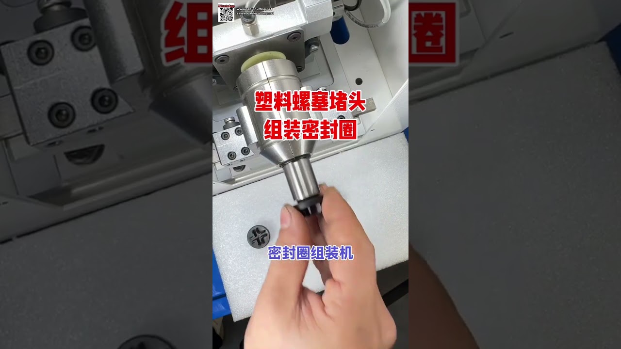 Máquina automática de montagem de O-ring - Versão resumida