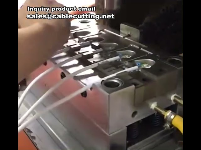 Macchina per stampaggio a iniezione di cavi dati elettronici – Produzione automatizzata cavi