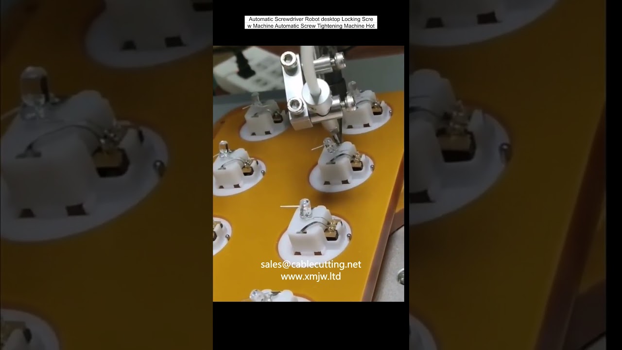 Robot Avvitatore Automatico da Banco – Macchina per Avvitare Viti di Precisione