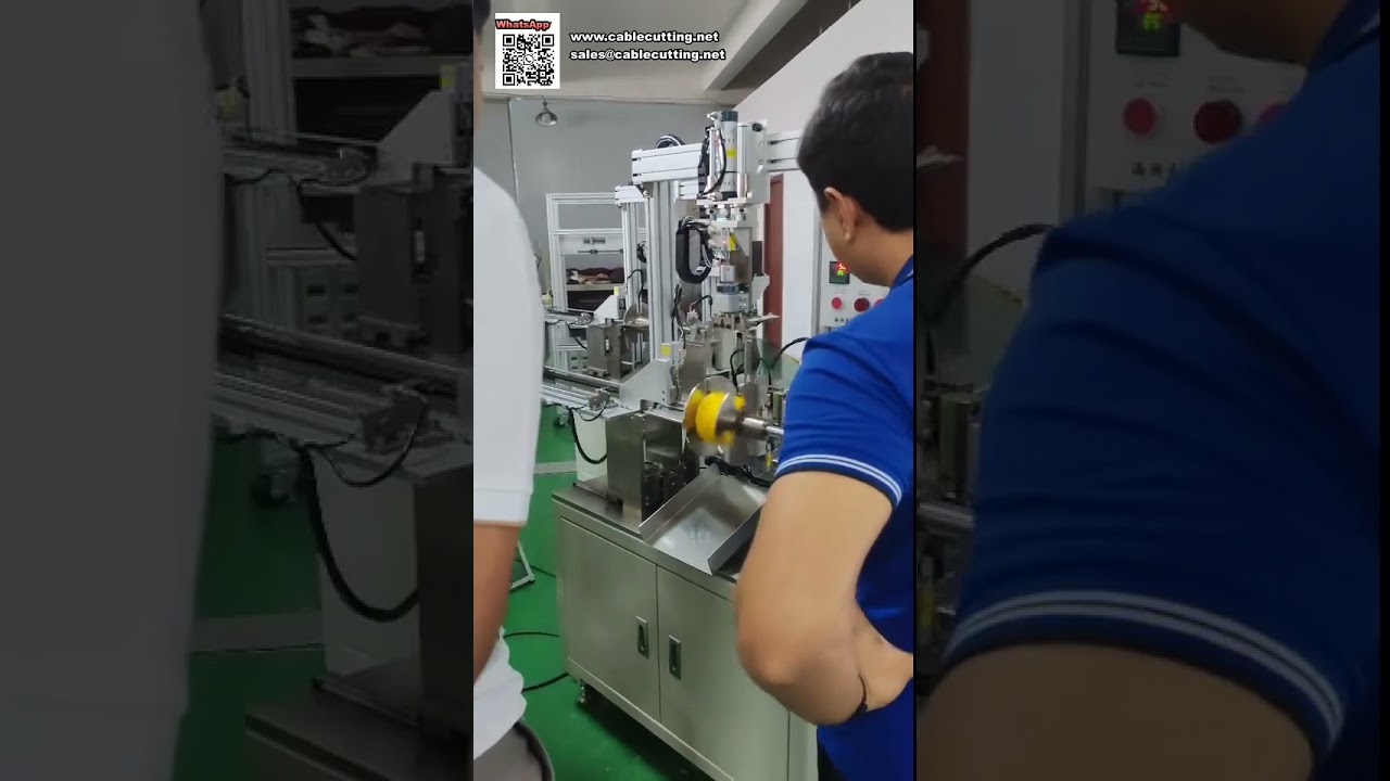 Macchina Automatica per Fascettatura Industriale: Avvolgimento e Confezionamento di Cordami