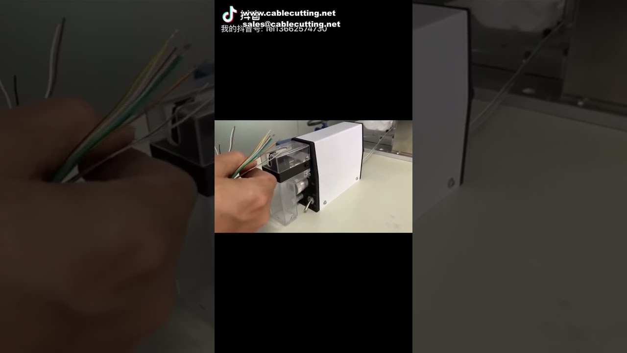 High Precision 0.03-2mm² Induction Pneumatic Wire Stripping Machine for 1-20mm PVC PC Single Core Cable