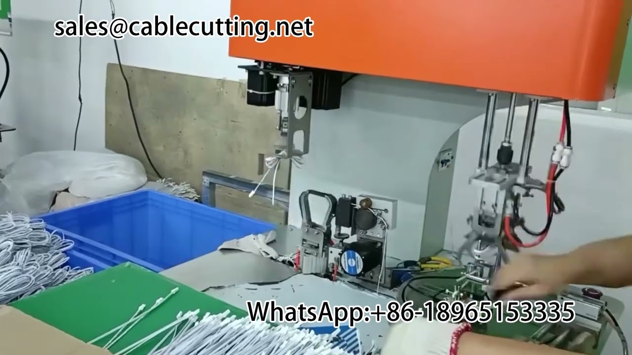 Macchina Avvolgitrice e Legatrice per Fili - Attrezzatura per Cablaggi - Avvolgitore Automatico