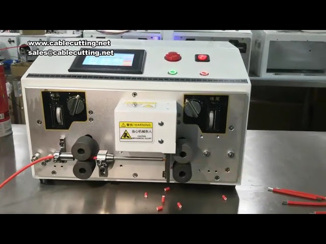 Macchina Automatica per Spelatura e Taglio Cavi 0-50mm² - 220V/110V Regolabile