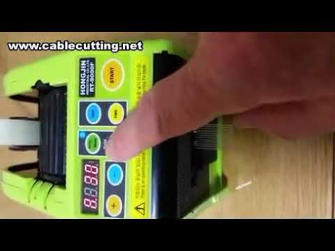 Taglierina e Dispenser Automatico Rotondo per Nastro Adesivo | Macchina per Confezionamento Automatico