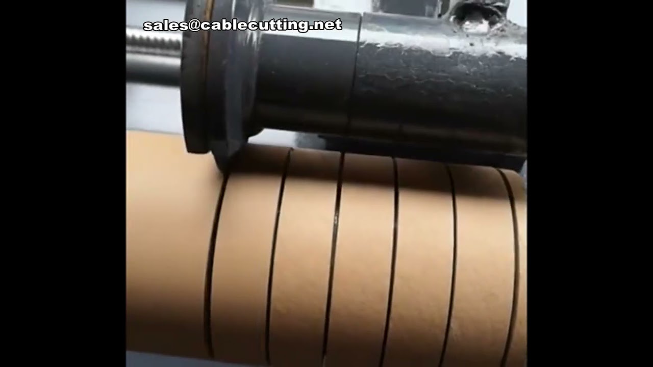 Macchina tagliatrice per tubi di carta e anime kraft: attrezzature efficienti per cartiere