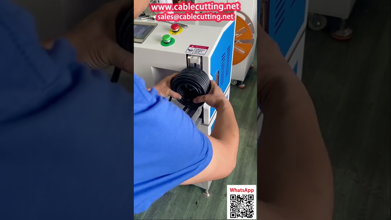 All-in-One Power Cable Automation Machine | Counting, Laying, Winding, Tying