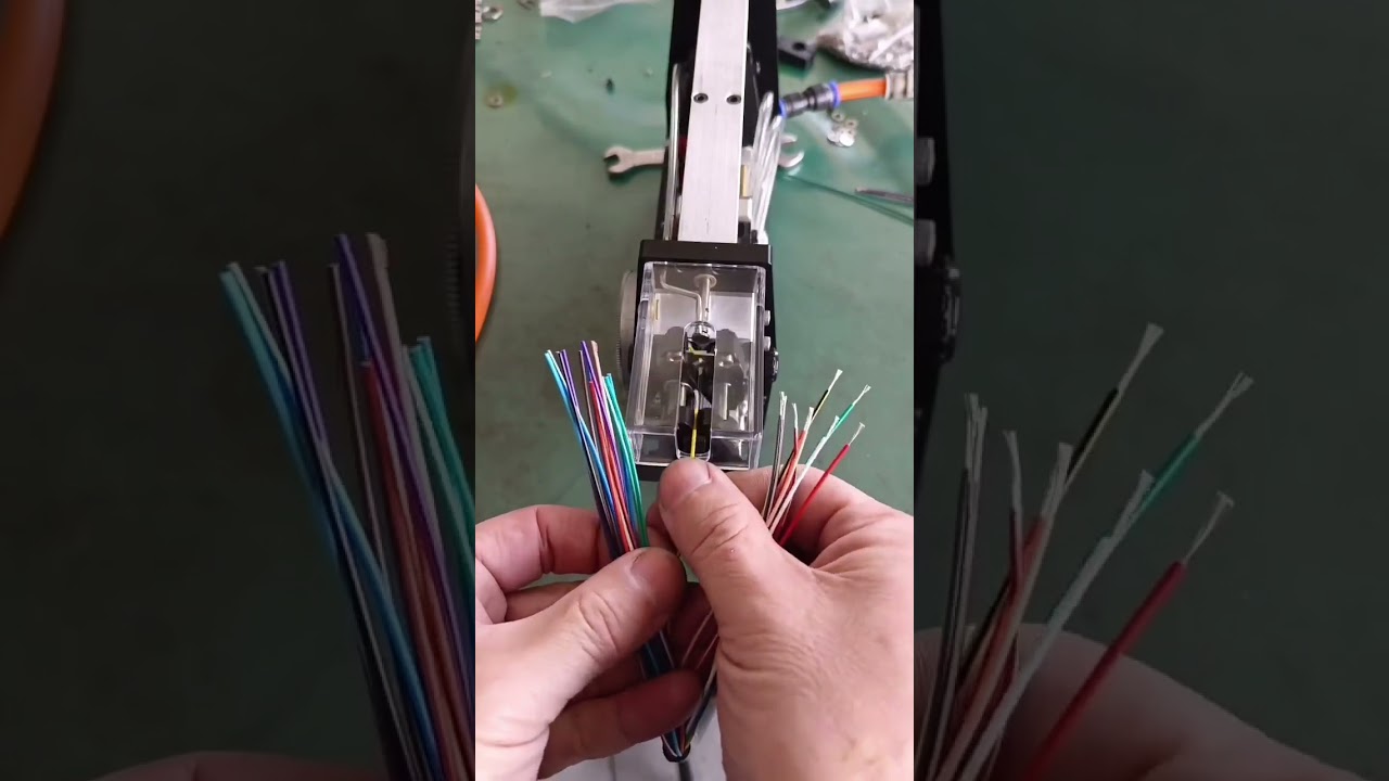 Spelafili Pneumatico a Induzione Senza Contatto - Regolabile e Touchless #fabbrica #macchina