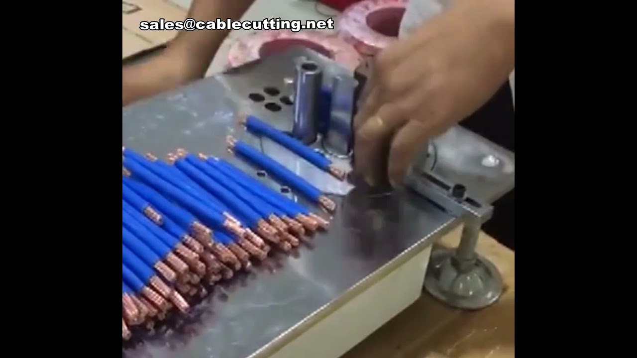 Piega cavi elettrici professionali - Macchina piegafili e attorcigliatrice per cavi di grandi dimensioni