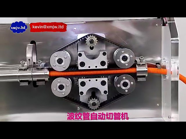 Macchina per Taglio Tubi Corrugati con Alimentazione Automatica