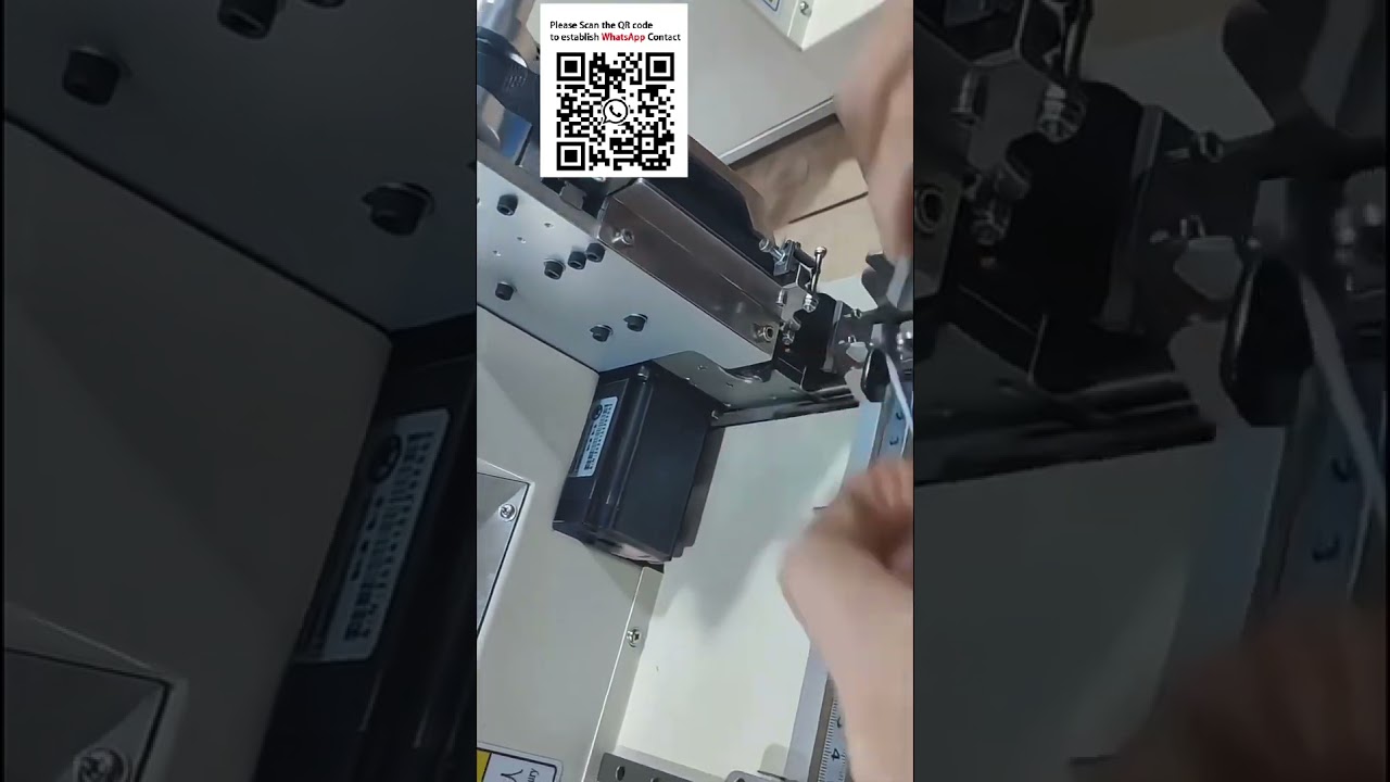 Macchina per nastratura spot a spinta per cablaggi piatti e uniformi #ProduzioneIntelligente