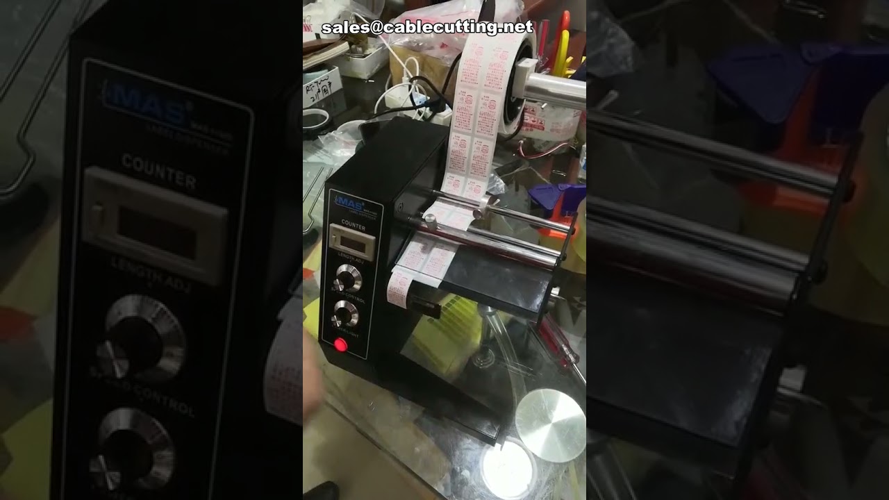 Dispenser Automatico Etichette MAS 1150d – Stacca Etichette Elettrico Professionale
