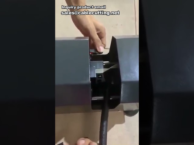 Tagliacavi pneumatico puro per cavi spessi e quadrati | Utensile per cablaggi industriali