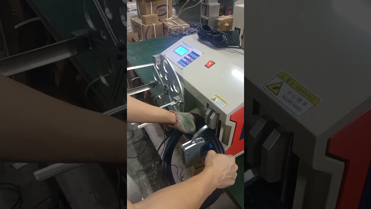 Soluzioni per Macchine Avvolgitrici e Legafili Automatiche #macchine #cavo #automazione
