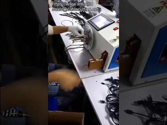 Macchina Automatica per Avvolgimento e Legatura di Fili di Rame – Fascettatura Twist Tie per Cavi Elettrici