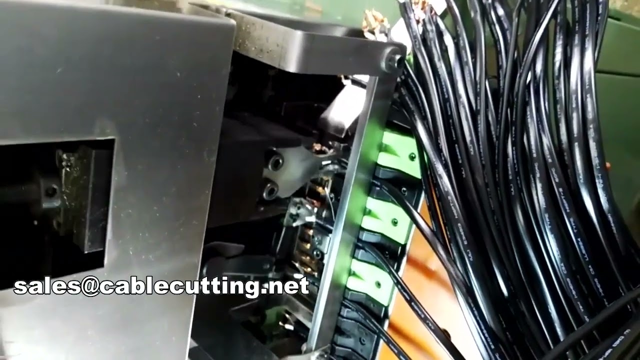 Macchina automatica crimpatura terminali WPM-203-E - Alta velocità e precisione