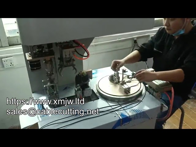 WPM dl 50l Macchina Avvolgitrice Automatica ad Alta Velocità per Cavi e Legatura Fili
