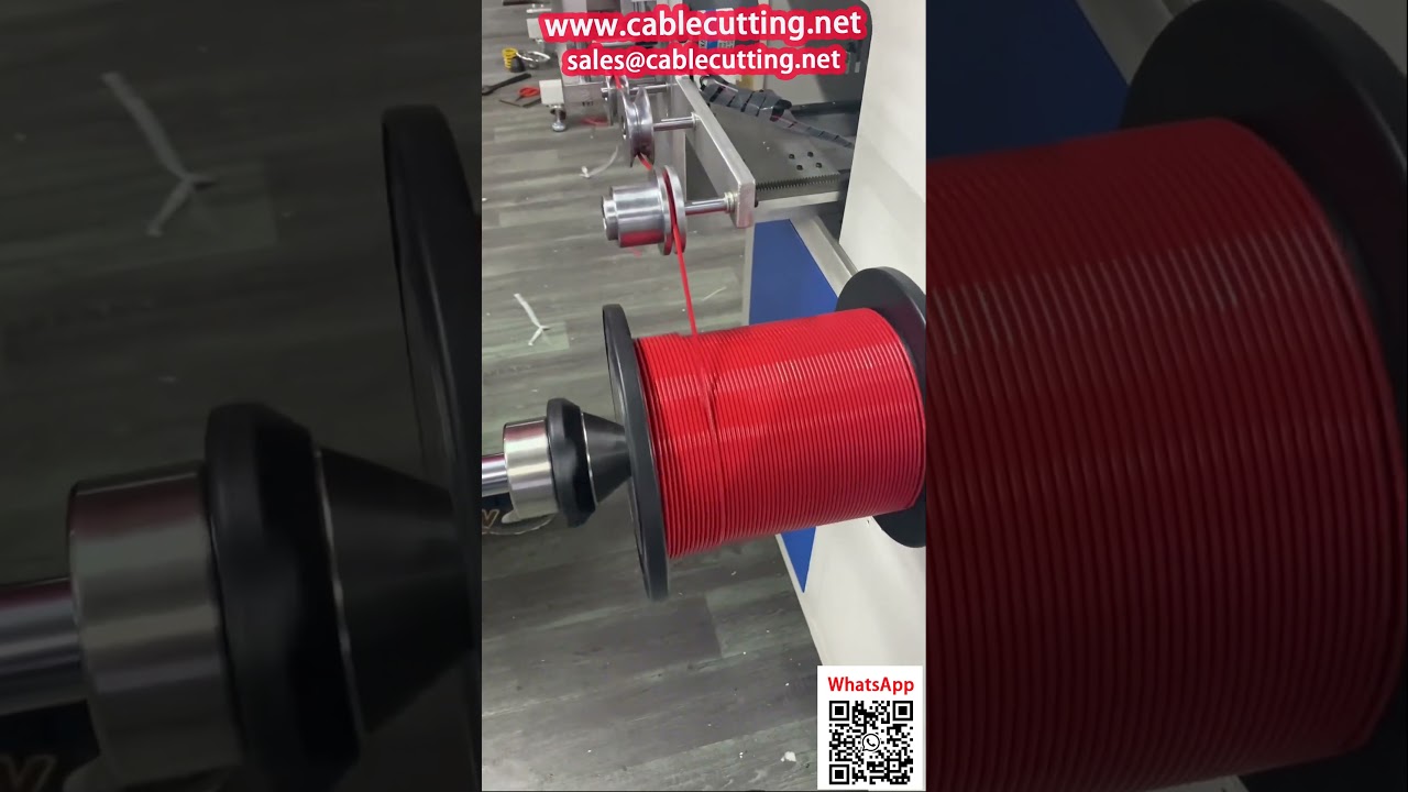 Macchina Automatica per Svolgimento, Conteggio e Avvolgimento/Riavvolgimento di Fili e Cavi