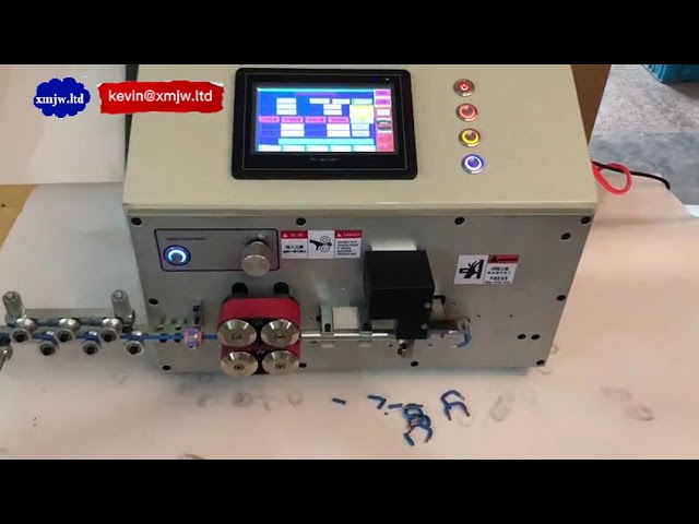 Macchina spellafili automatica con servizio post-vendita: taglio cavi e piegatura bobine