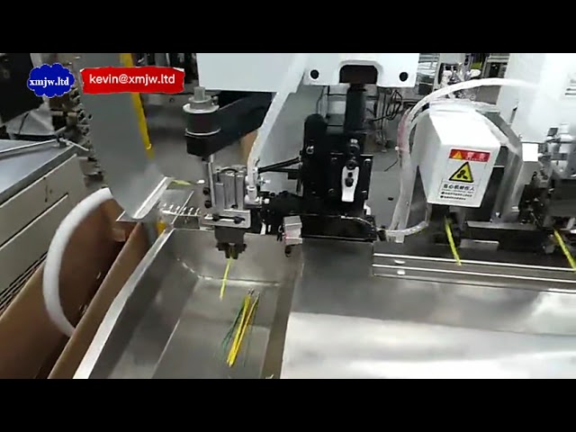 Macchina Automatica per Spelatura e Crimpatura Fili