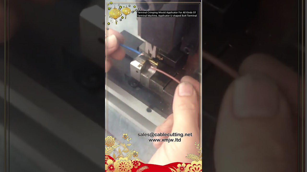 Applicatore universale stampo crimpatura terminali a U per ogni tipo di macchina