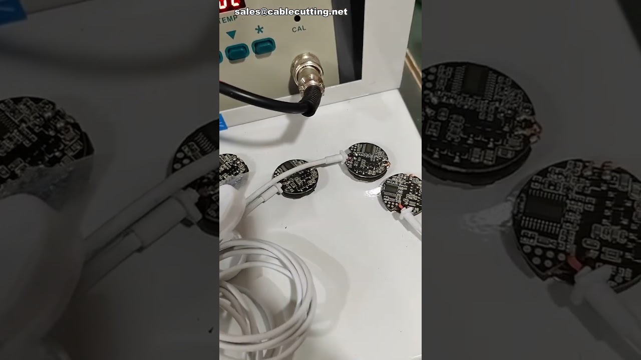 Macchina saldatrice semi-automatica per saldatura di caricabatterie wireless | #fabbrica #macchina #faiDaTe