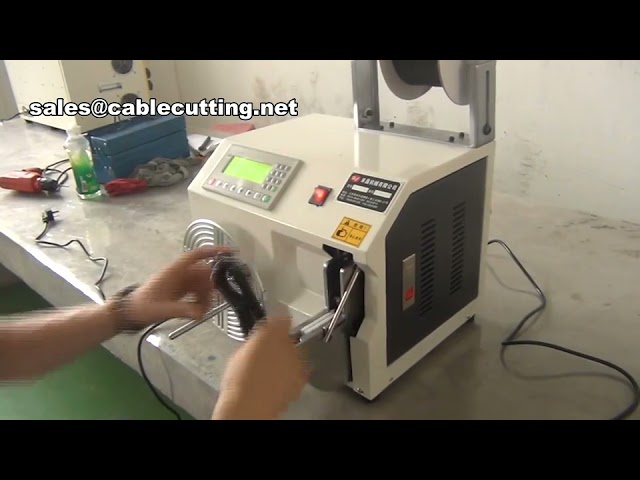 Macchina Avvolgitrice Automatica per Filo Legante | Avvolgitore Bobine Industriali