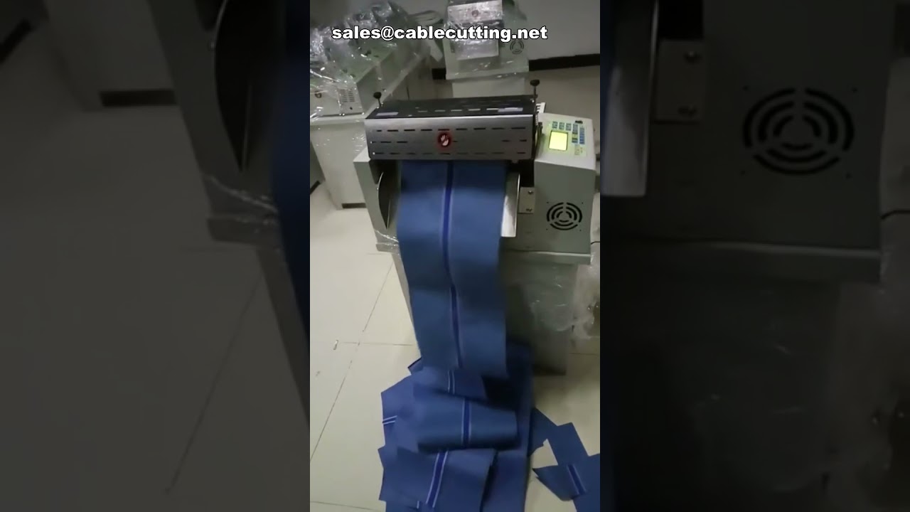 Industrial Cotton Craft Felt Ribbon Cutting Machine