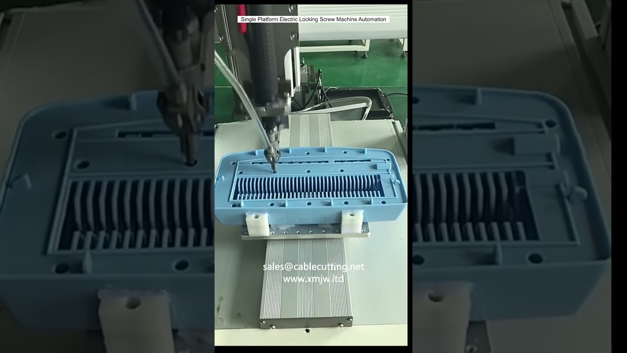Macchina per Avvitatura Elettrica a Piattaforma Singola - Automazione Industriale