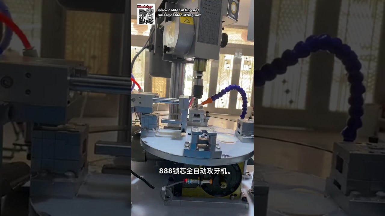 Maschiatrice Automatica ad Alta Velocità per Ferramenta e Componenti Serrature