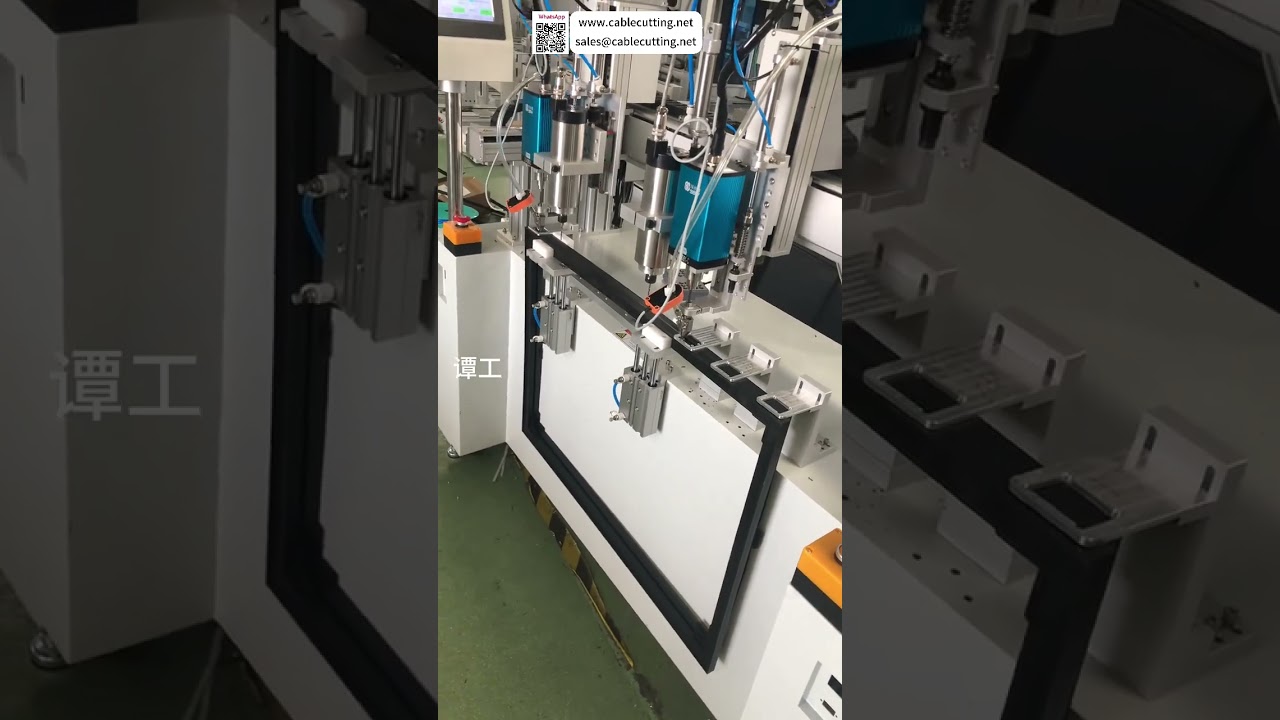 Macchina Automatica per Avvitaggio Cerniere Porte e Finestre | Automazione Industriale | Assemblaggio Veloce