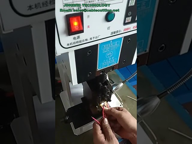 Pressa Crimpatrice Semiautomatica Ultra Silenziosa 1.5T per Terminali Fili Elettrici - Macchina OTP
