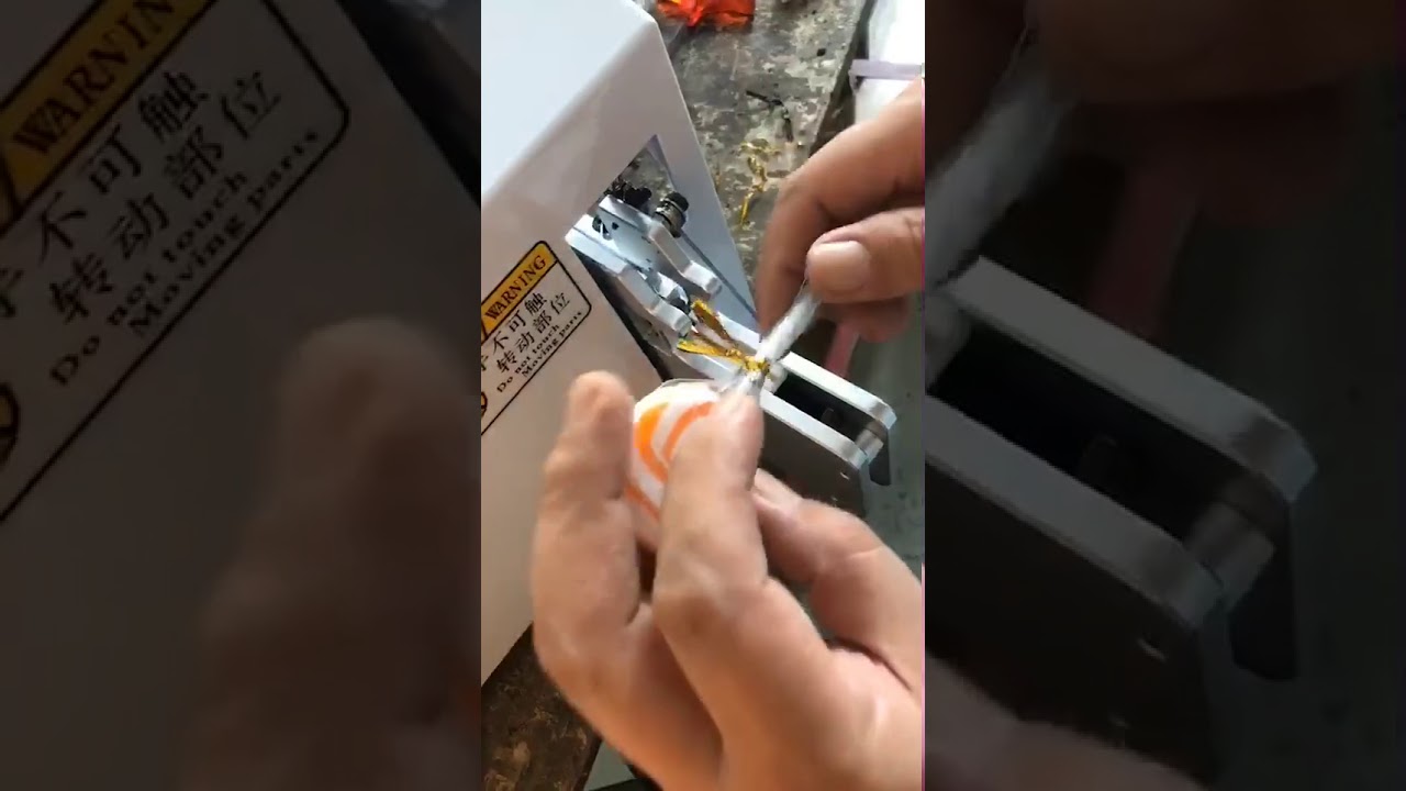Macchina per twist tie con filo dorato P-X-2 – Chiusura automatica sacchetti di plastica