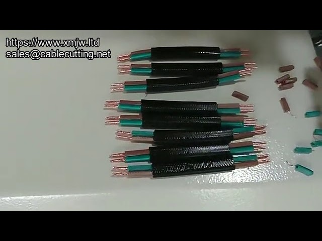 Macchina Spellacavi Automatica per Cavi Elettrici – Taglio e Crimpatura di Precisione