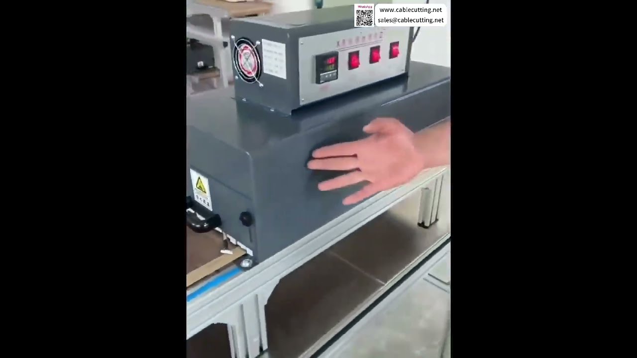 Macchina da Tavolo per Cottura Tubi Termorestringenti – Sistema di Impostazione per Lavorazione Tubi Isolanti
