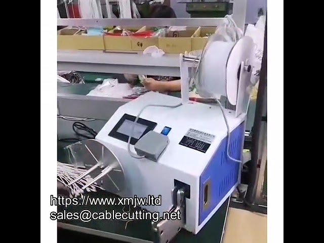 Macchina Automatica per Avvolgimento Bobine di Filo: Avvolgimento, Legatura e Raccordo Automatico