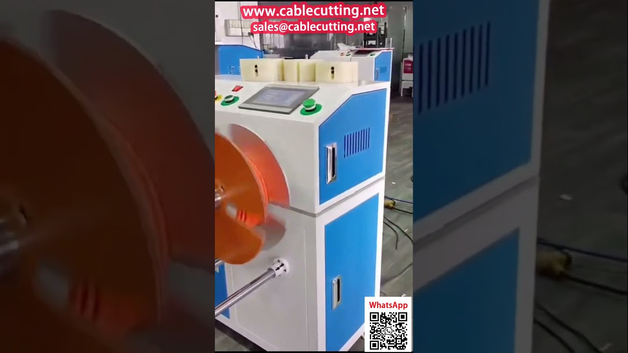 Macchina Avvolgicavi Automatica con Contatore Metraggio Integrato